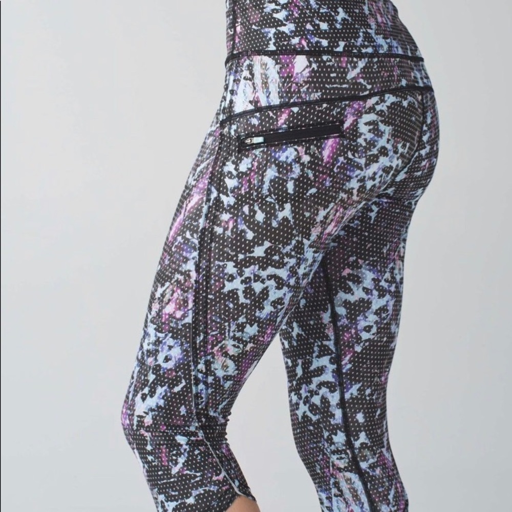 Lululemon run top speed crop leggings